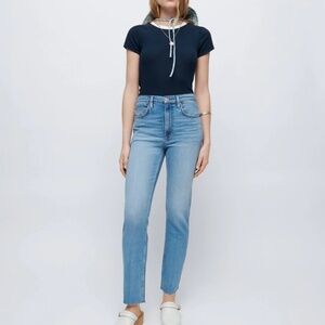 REDONE 70s Straight in medium blue - Size 26